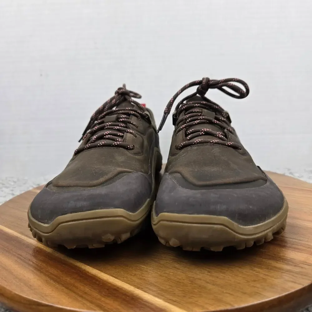 Vivobarefoot Womens 41 Tracker Leather Low Brown All Terrain Trail Running Shoe
